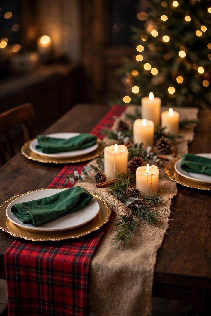 25 Christmas Table Decor Ideas
