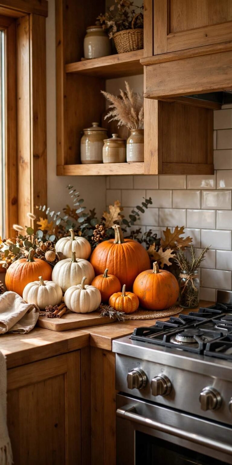 28 Fall Kitchen Decor Ideas