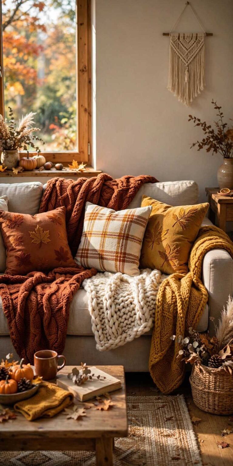 30 Fall Living Room Decor Ideas