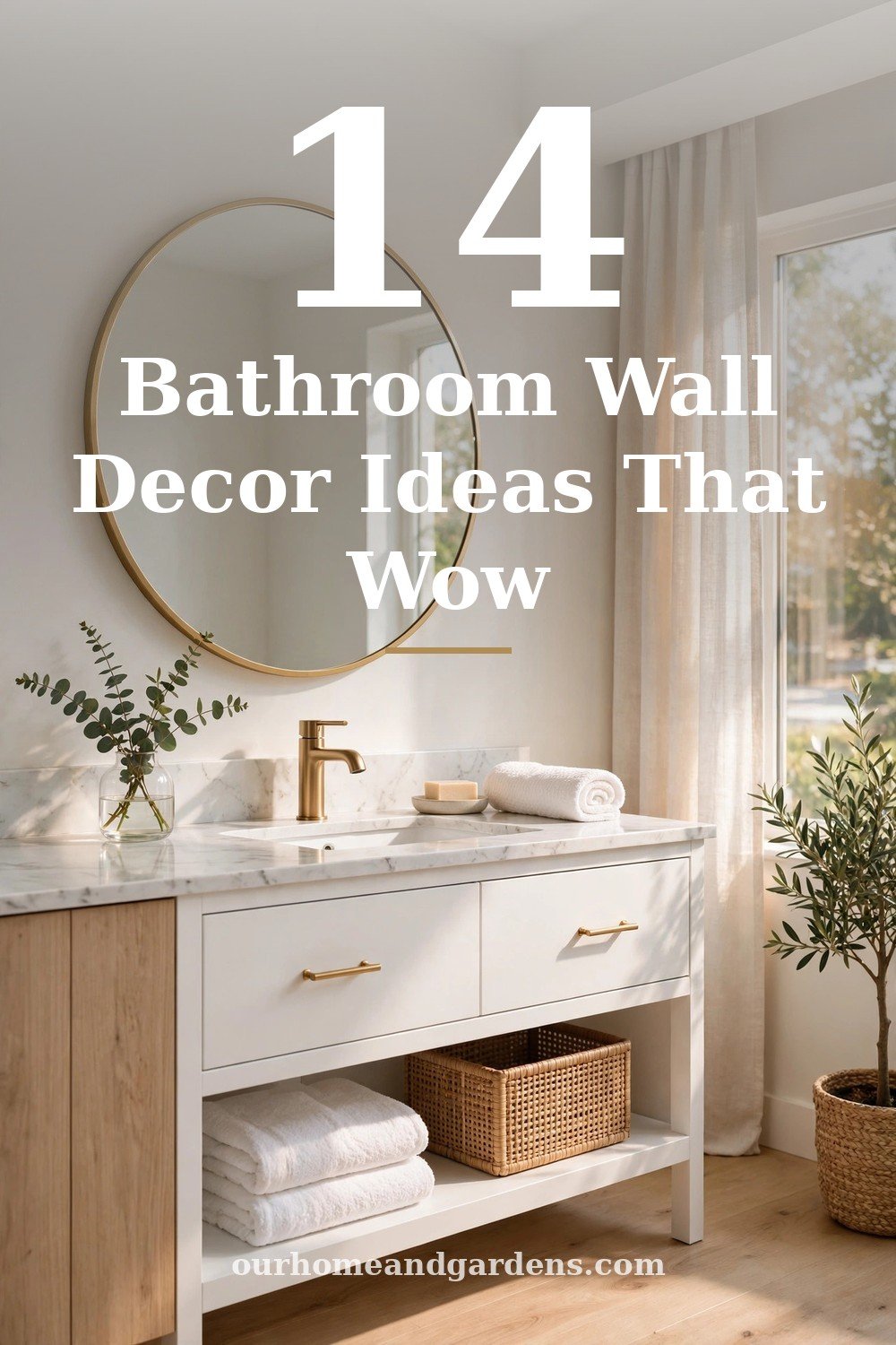 14 bathroom wall decor ideas that wow hero graphic