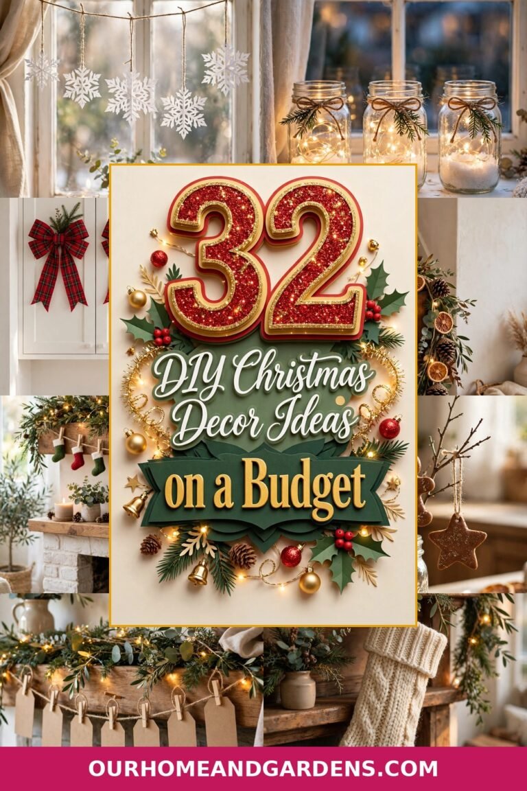 32 DIY Christmas Decor Ideas on a Budget That Wow