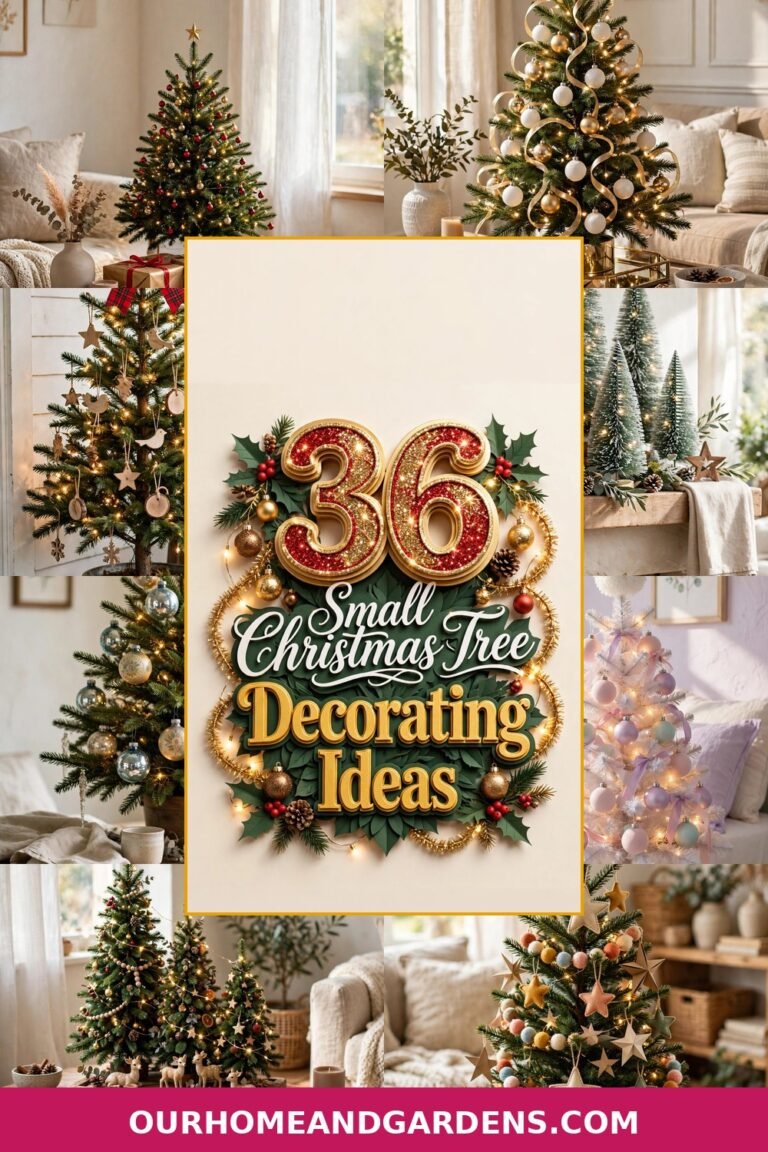 Small Christmas Tree Decorating Ideas: 36 Stunning Looks