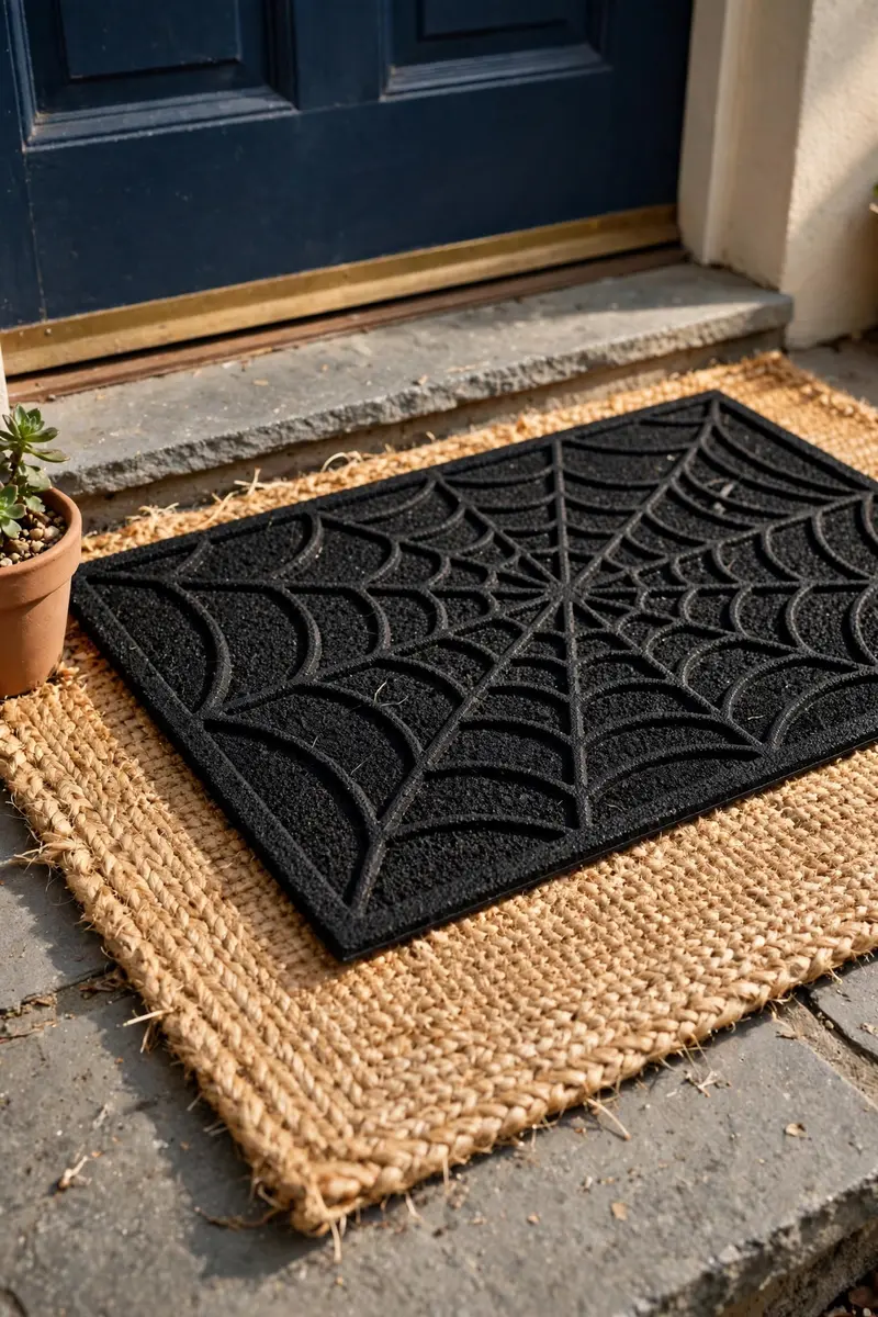 Layered Doormats (Off-Center and Spooky)