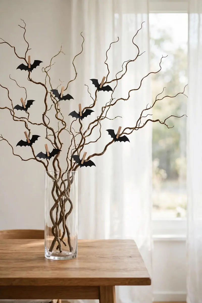 Bat Branch Vase